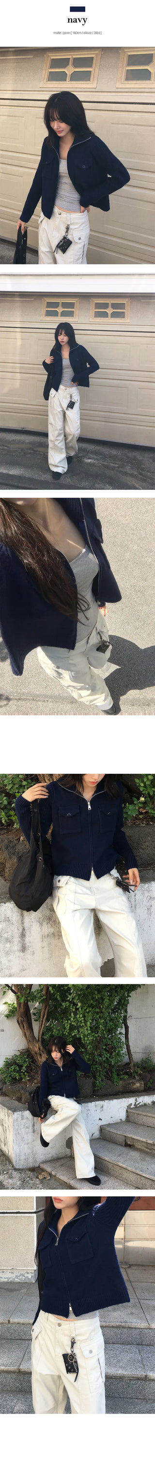Arrow Golji Knit Zip Up