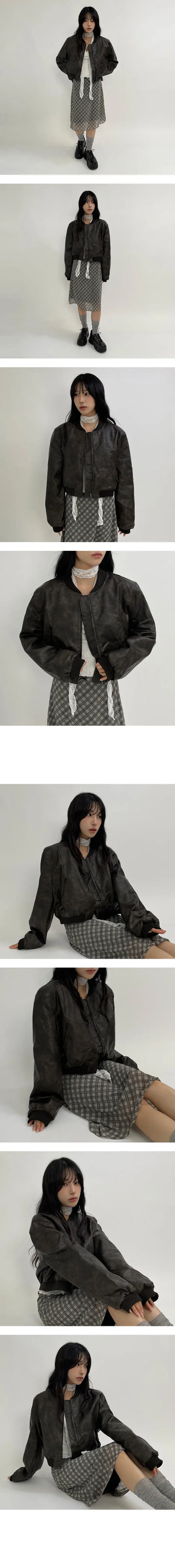 Giggsy vintage leather jacket