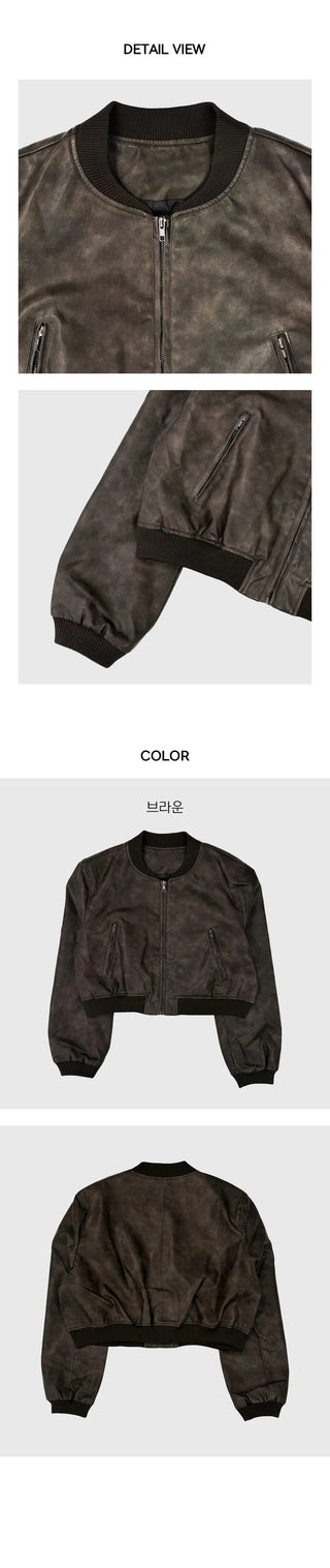 Giggsy vintage leather jacket