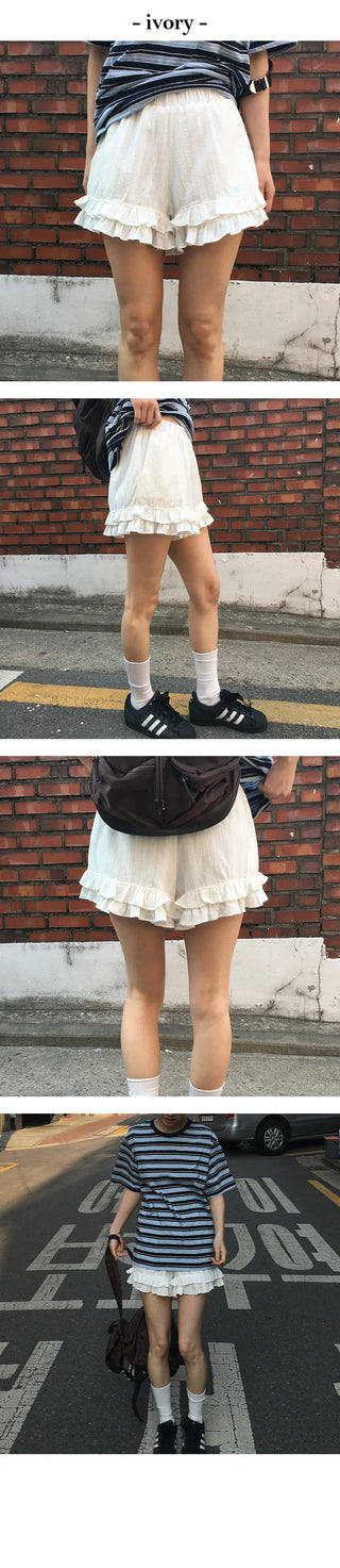 Hello Lace Cancan Shorts