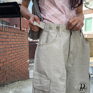 Bio Washed Cargo 5 part Pants