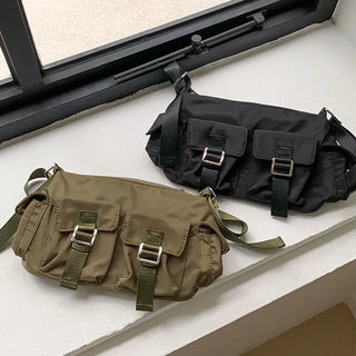 Buckle Point Shoulder Bag
