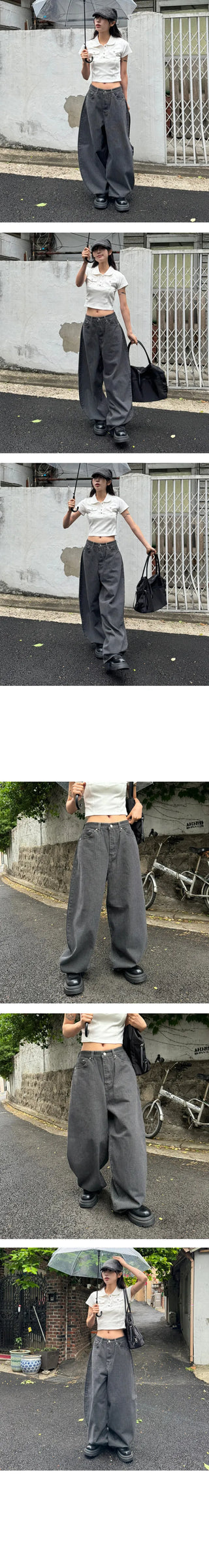 Mega Stripe Balloon Long Pants