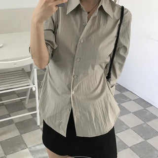 Nut waisted shirt