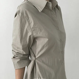 Nut waisted shirt