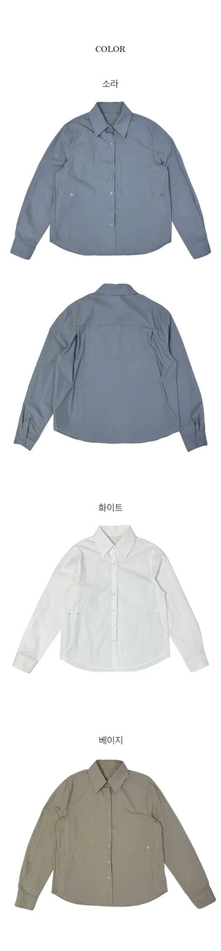 Nut waisted shirt