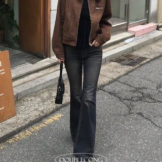 Moil Back Pocket Span Bootcut Pants