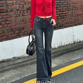Moil Back Pocket Span Bootcut Pants