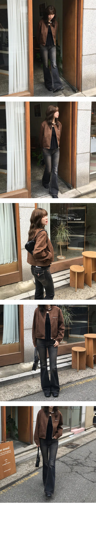 Moil Back Pocket Span Bootcut Pants