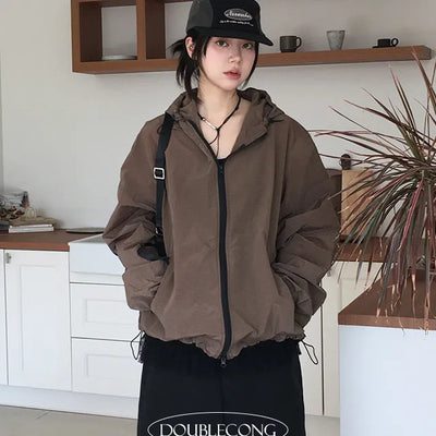 Essential Two Way Hooded Windbreaker