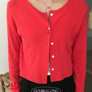 Raum Punching Cardigan