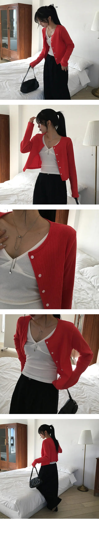 Raum Punching Cardigan