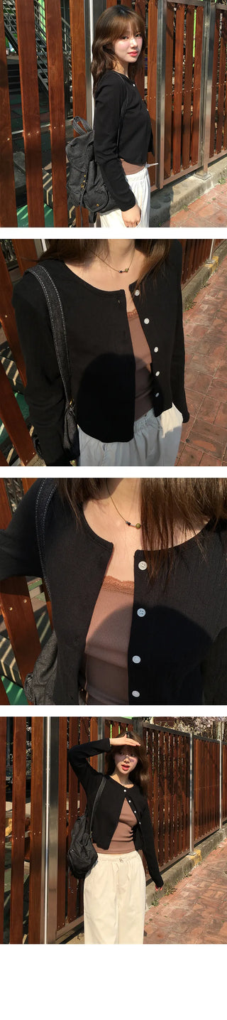 Raum Punching Cardigan