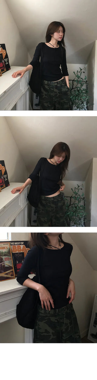 Kari 3/4 Sleeve T-shirt
