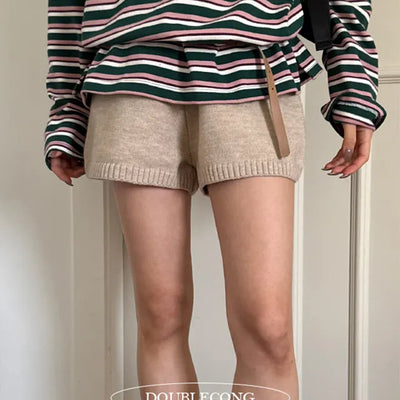 Collia Thick Knit Shorts