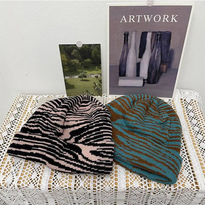 Zebra Unique Color Beanie