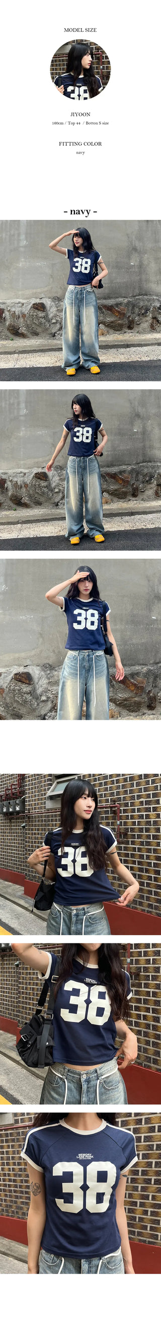 Sporty Rappa Modal Crop Tee