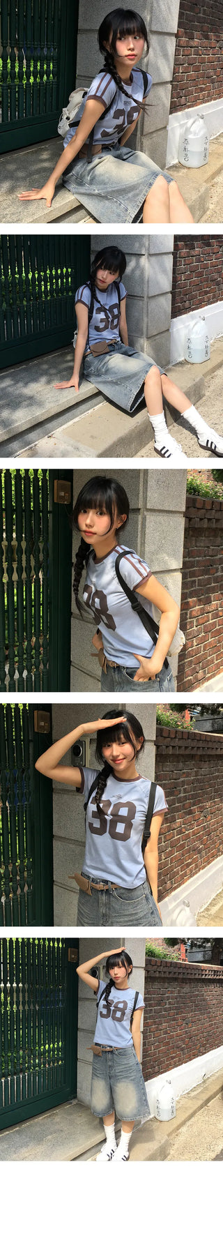 Sporty Rappa Modal Crop Tee