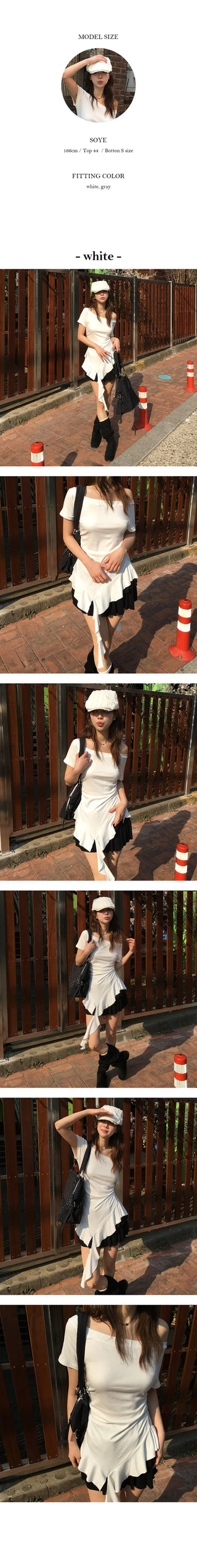 Wave Layered Frill Top