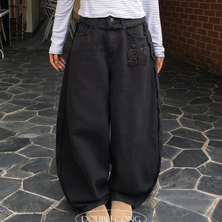 Side Tassel Wide Pants