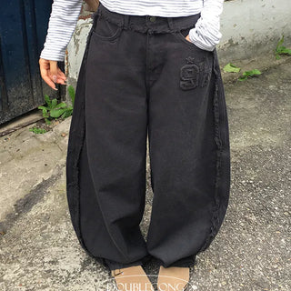 Side Tassel Wide Pants