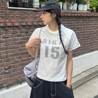 Sale Mesh Short Sleeve Rica Nagrang Mesh Crop Short Sleeve