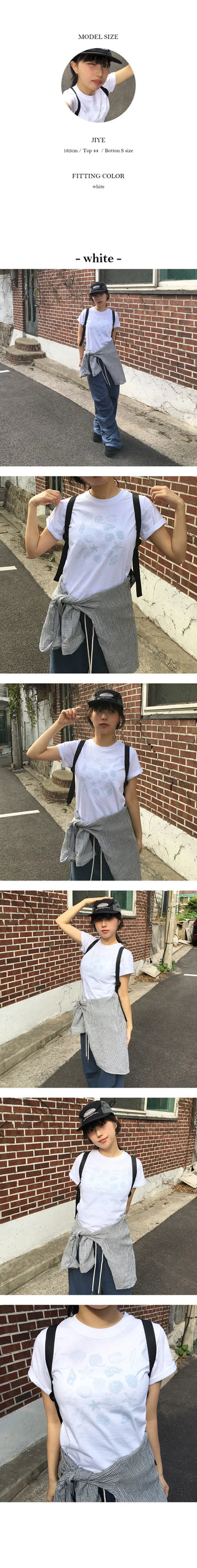 Biring Lettering Crop Short Sleeve T Shirt