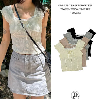 Blossom Ribbon Crop Top