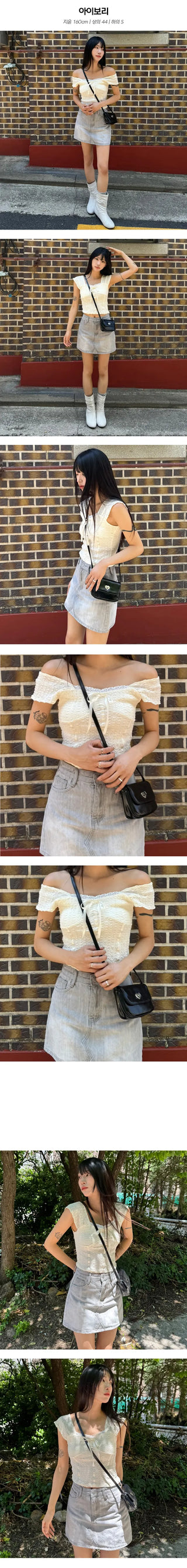 Blossom Ribbon Crop Top