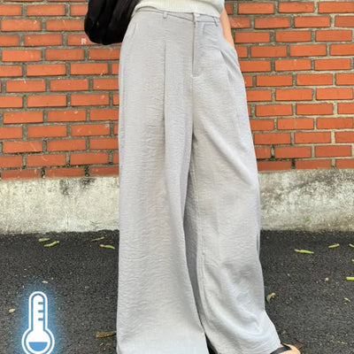 Cooling Linen Wide Pants