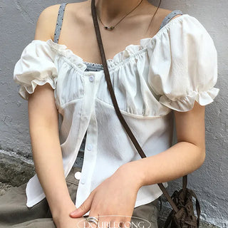 Gemstone Point String Necklace