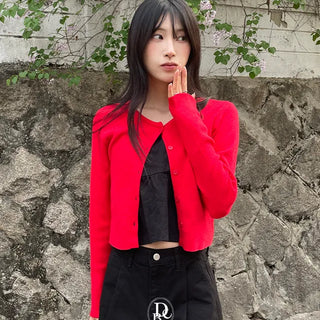 Tight Round Cardigan