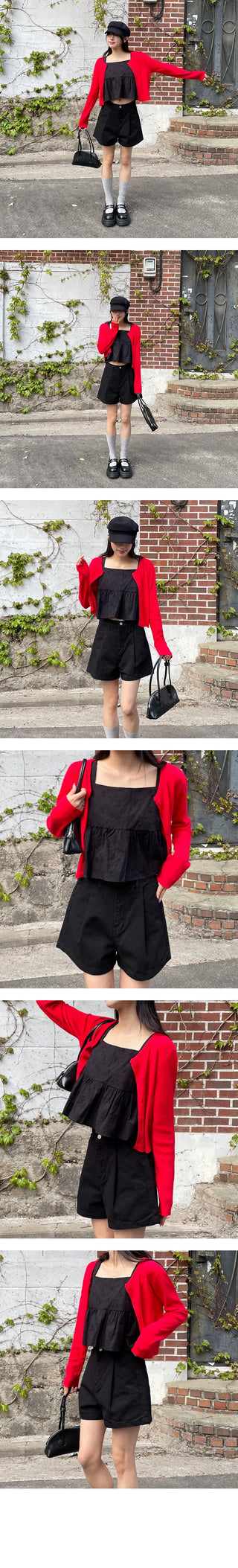 Tight Round Cardigan