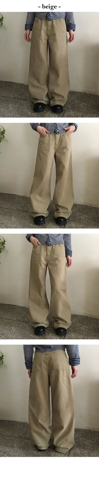 Peanut Wide Fit Pants