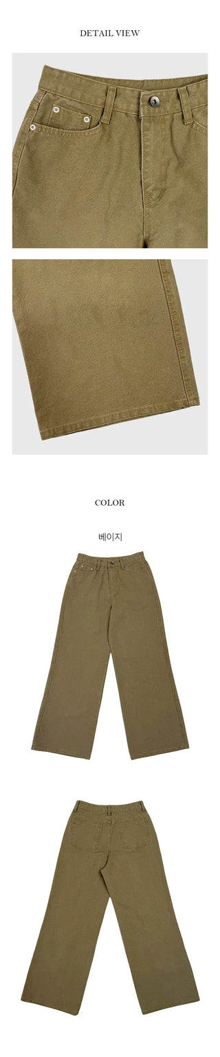 Peanut Wide Fit Pants