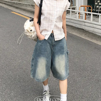 Hardy Wide-Leg Bermuda Shorts