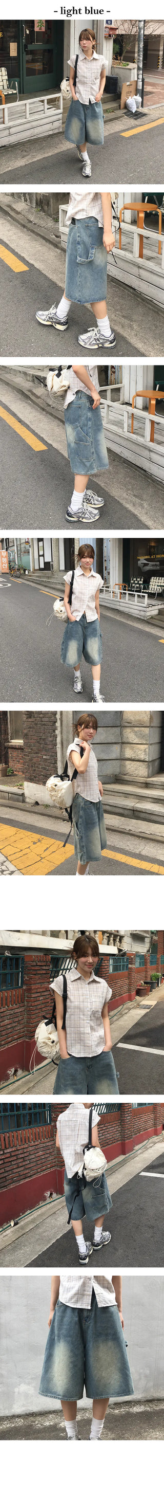 Hardy Wide-Leg Bermuda Shorts