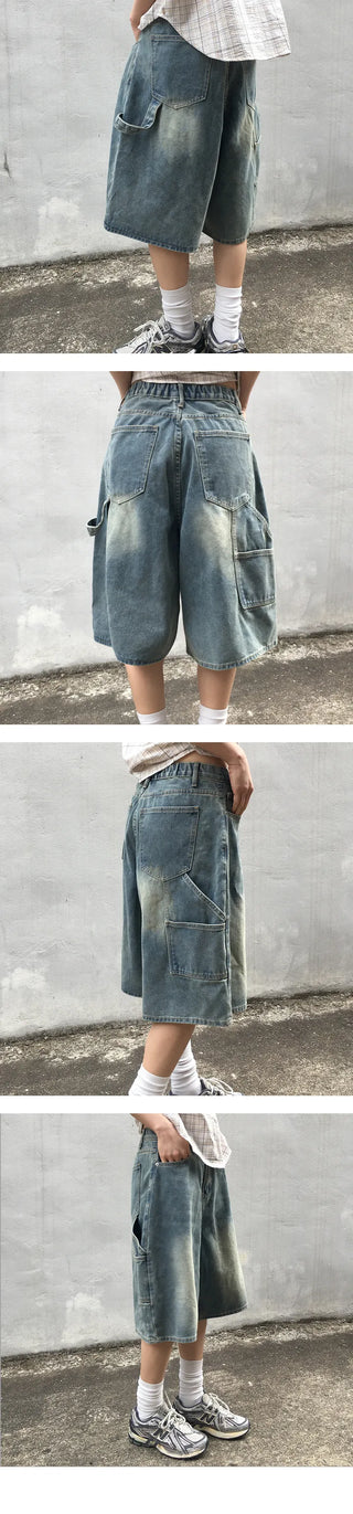 Hardy Wide-Leg Bermuda Shorts