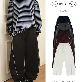 Track Zip up Balloon Pants
