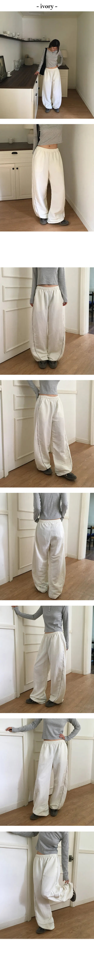 Track Zip up Balloon Pants