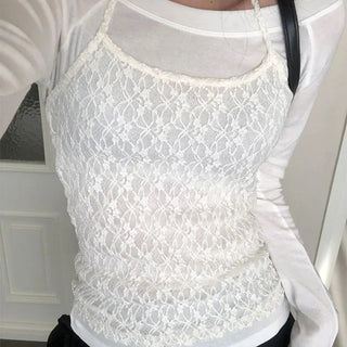 Rich Flower Lace Bustier Nashi