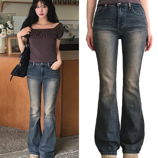 Dali Washed Span Bootcut Pants