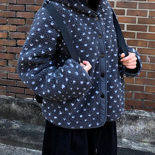Dodo Dot Poggle Reversible Hooded Padding Jumper