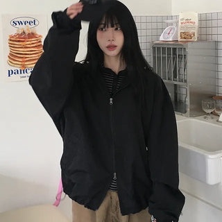 Days Nylon Overfit Hooded Jumper