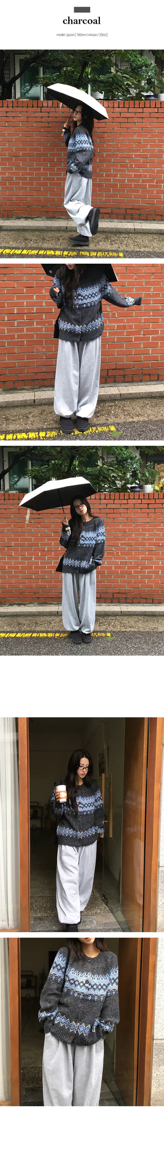 Denver Nordic Knit Cardigan