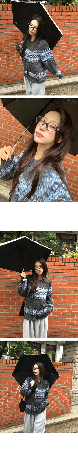 Denver Nordic Knit Cardigan