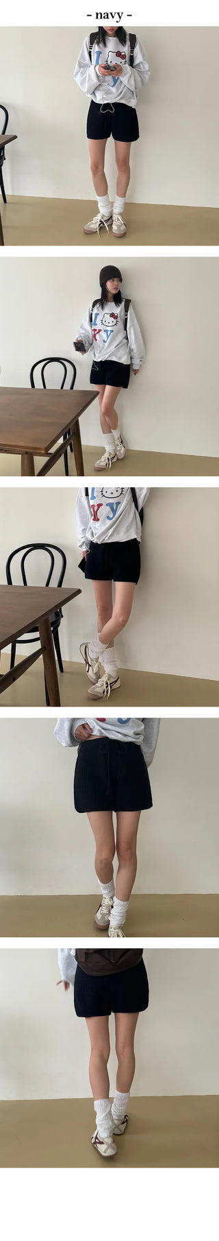 Belk Wool Knit Shorts