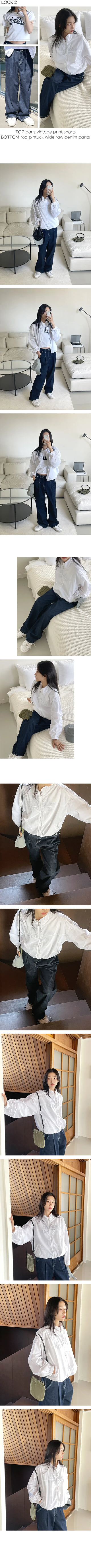 High neck nylon windbreaker jacket