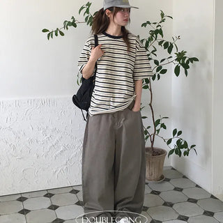 Sez Balloon Cotton Pants