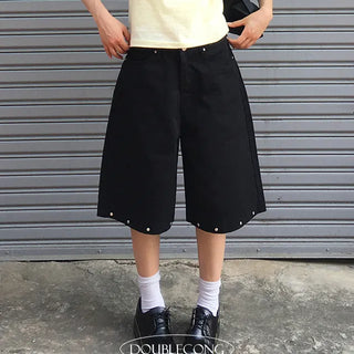 Merlin Studded Bermuda Pants